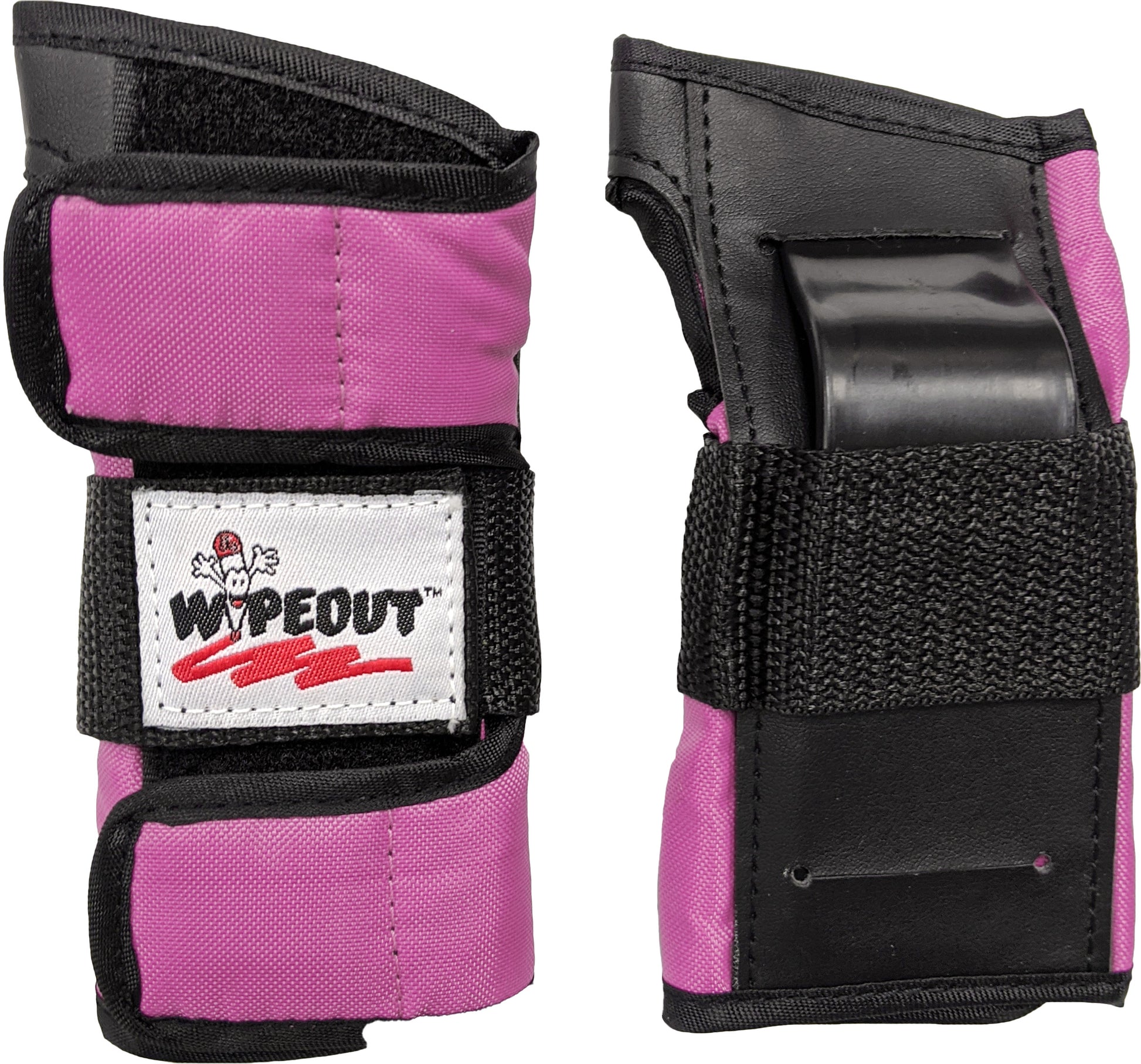 pink wrist pads front and back