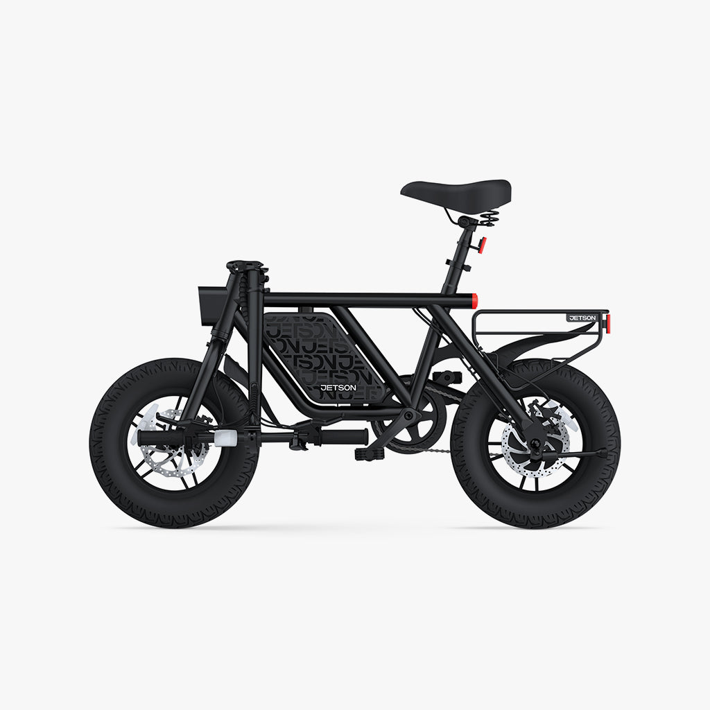 handlebar folded down on the atlas pro electric bike