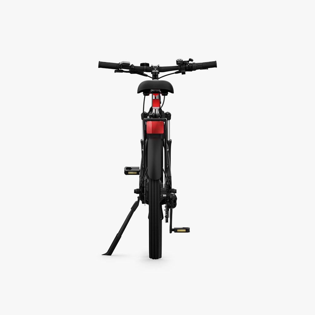 rear view of the core e-bike