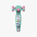above view of the deck on the gabby's dollhouse kick scooter