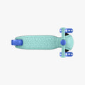 top view of blue gem kick scooter deck