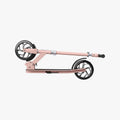 folded rose gold hex kick scooter