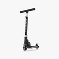 new black jupiter kick scooter facing forward