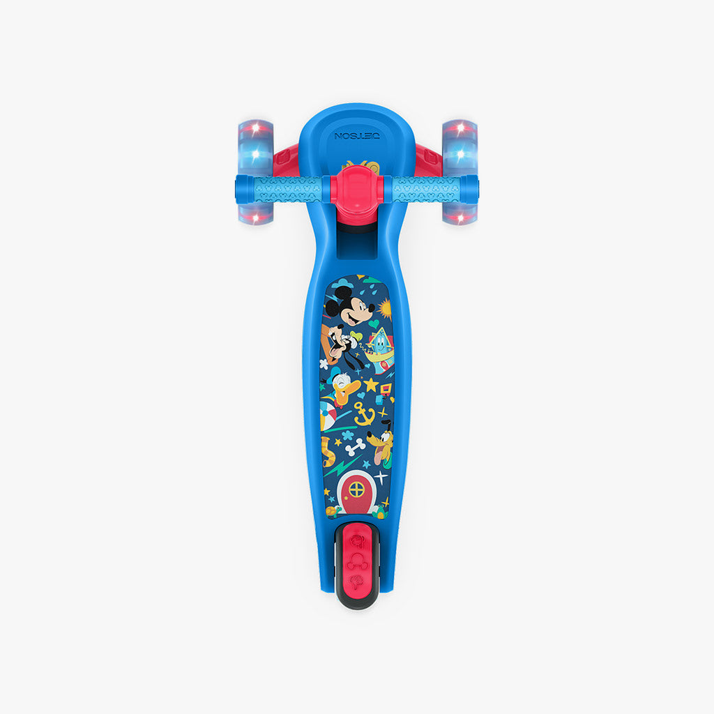 scooter deck of mickey mouse kick scooter
