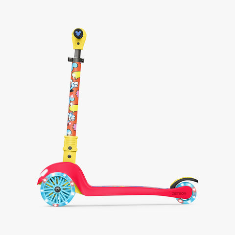 3-Wheel Deluxe Light-Up Kick Scooter – Favorite Characters Editions Mickey Mouse