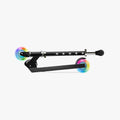 folded black moonbeam kick scooter