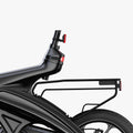 close up of rear rack on otg elite electric bike