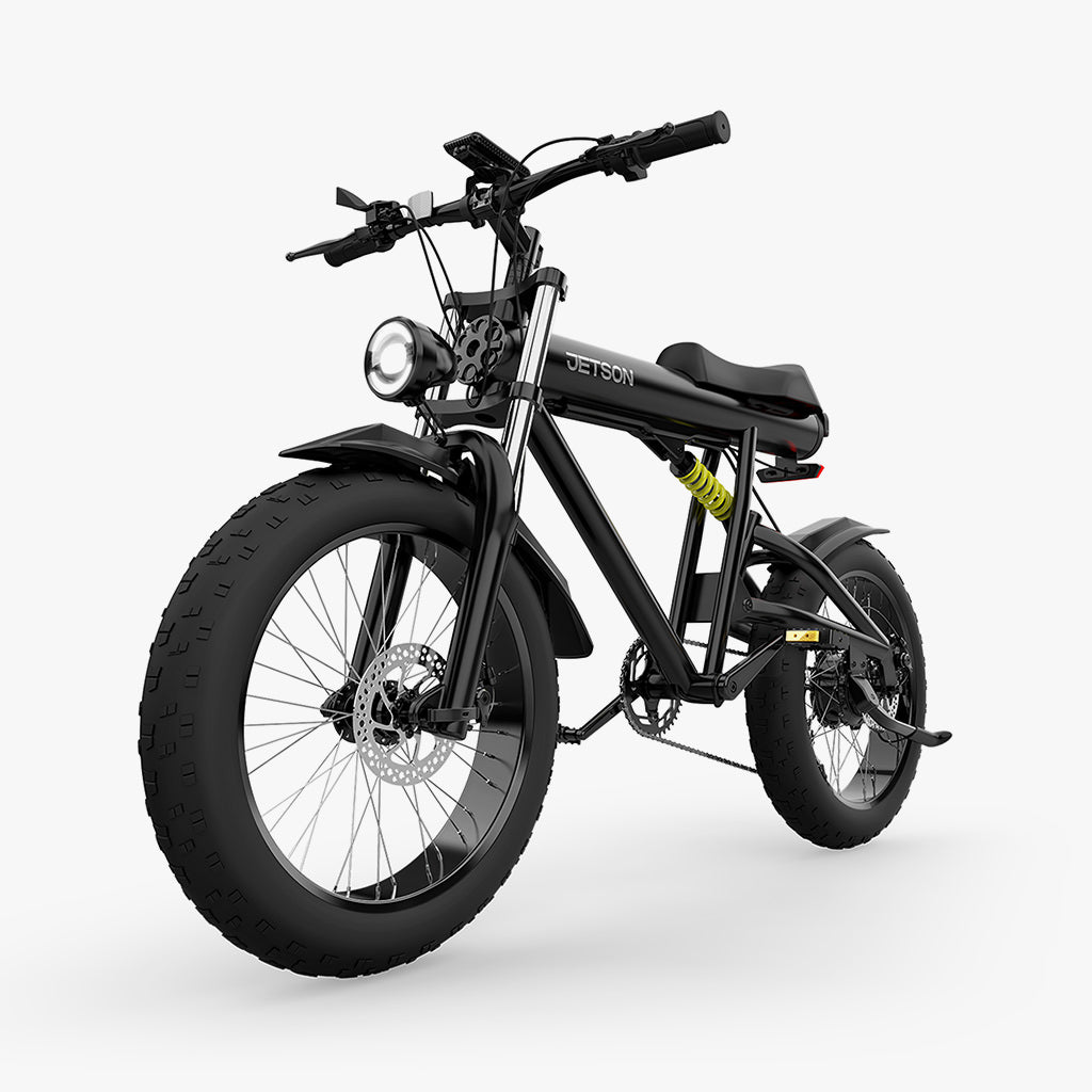 angled view of otto electric bike
