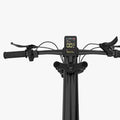 close up of handlebar on otto electric bike