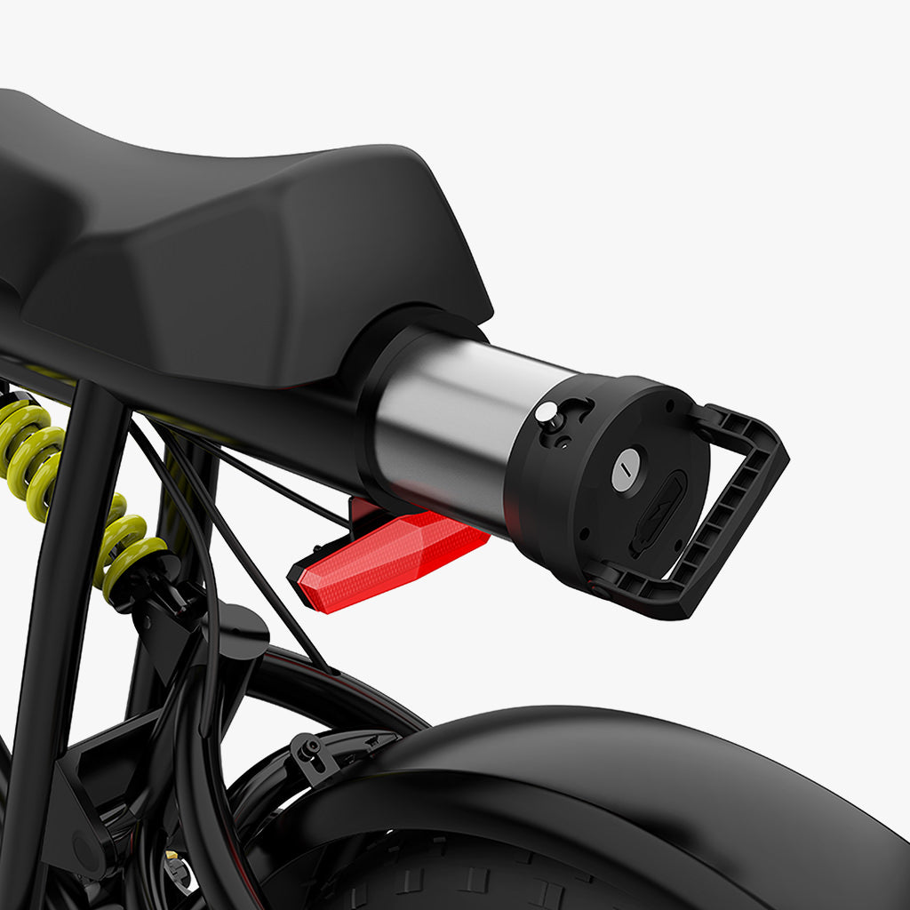 removable battery on otto electric bike