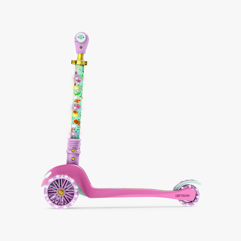 princess kick scooter facing to the left