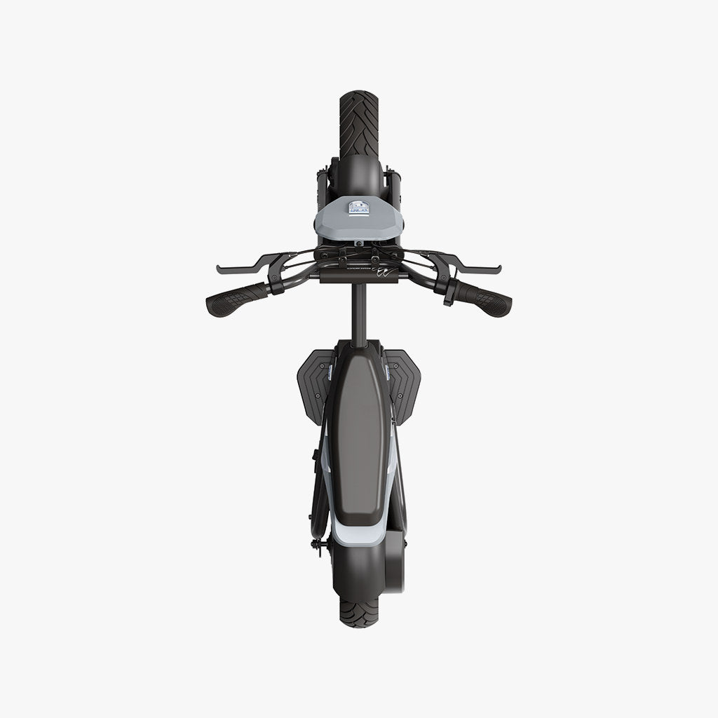 overhead view of rio electric dirt bike