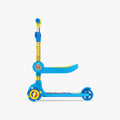 side profile view of cocomelon 2 in 1 kick scooter