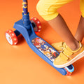 close up of the sonic characters on the scooter deck version 1