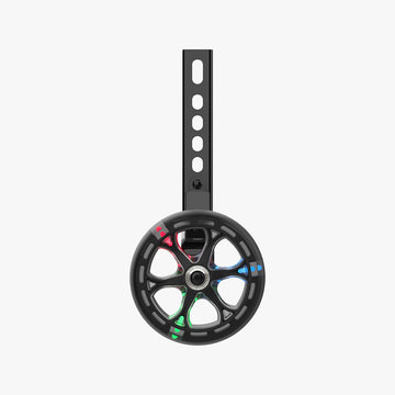 side view of the spark training wheels