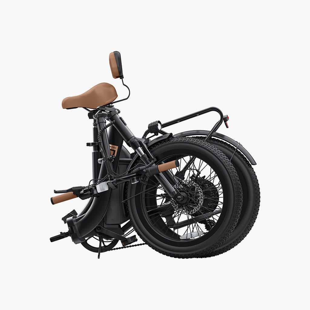 folded venture electric bike