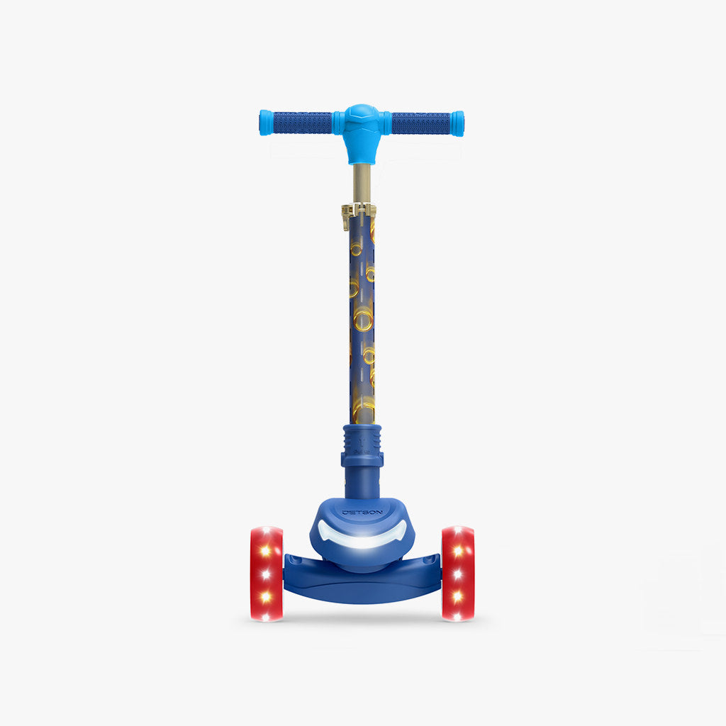 front view of the light up sonic scooter version 1
