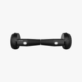 front view of black spin hoverboard