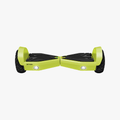 front view of electric yellow spin hoverboard