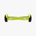straight on view of electric yellow spin hoverboard