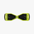 overhead view of electric yellow spin hoverboard