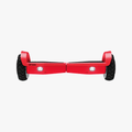 straight on view of red spin hoverboard
