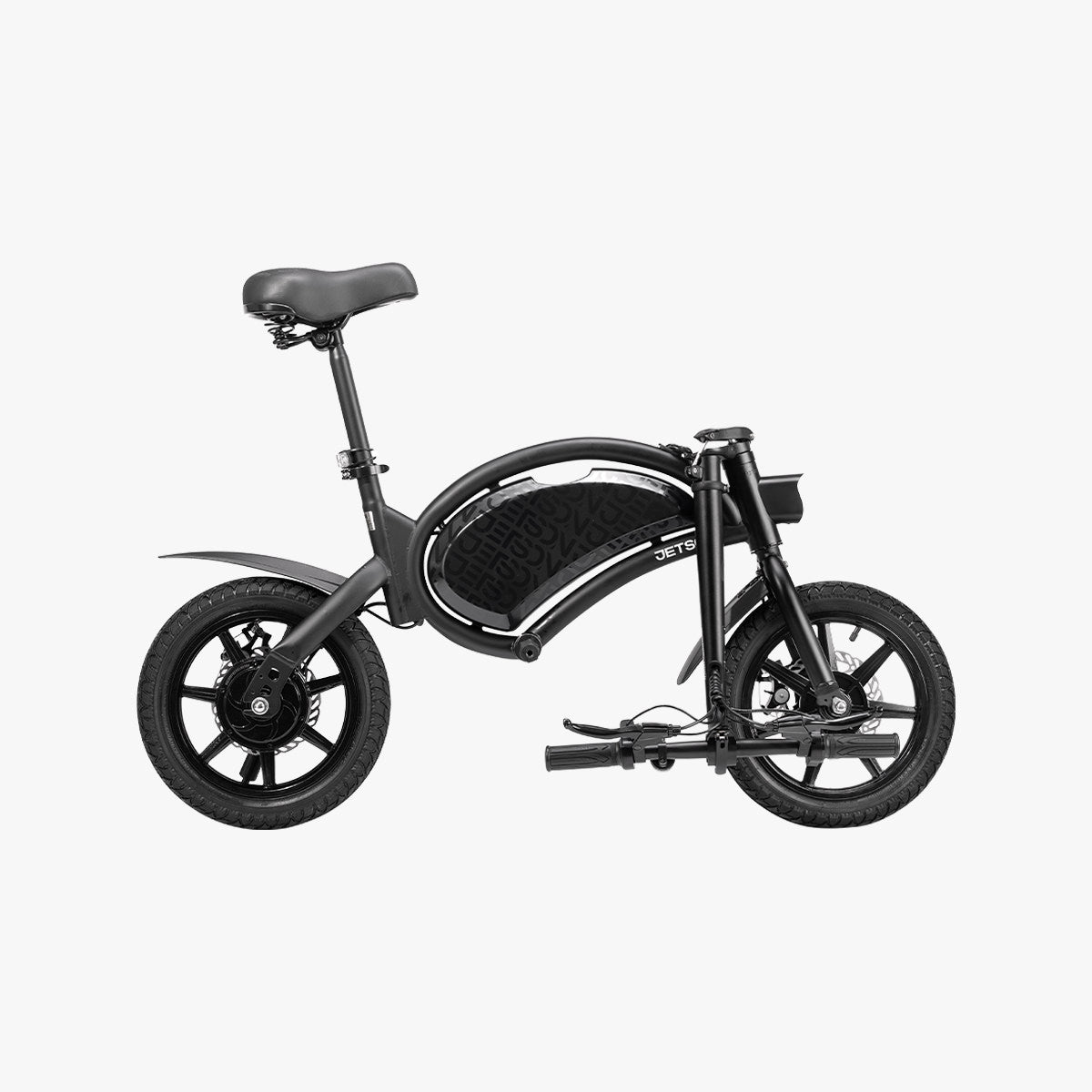 Bolt Up with the handle bars folded down facing the right