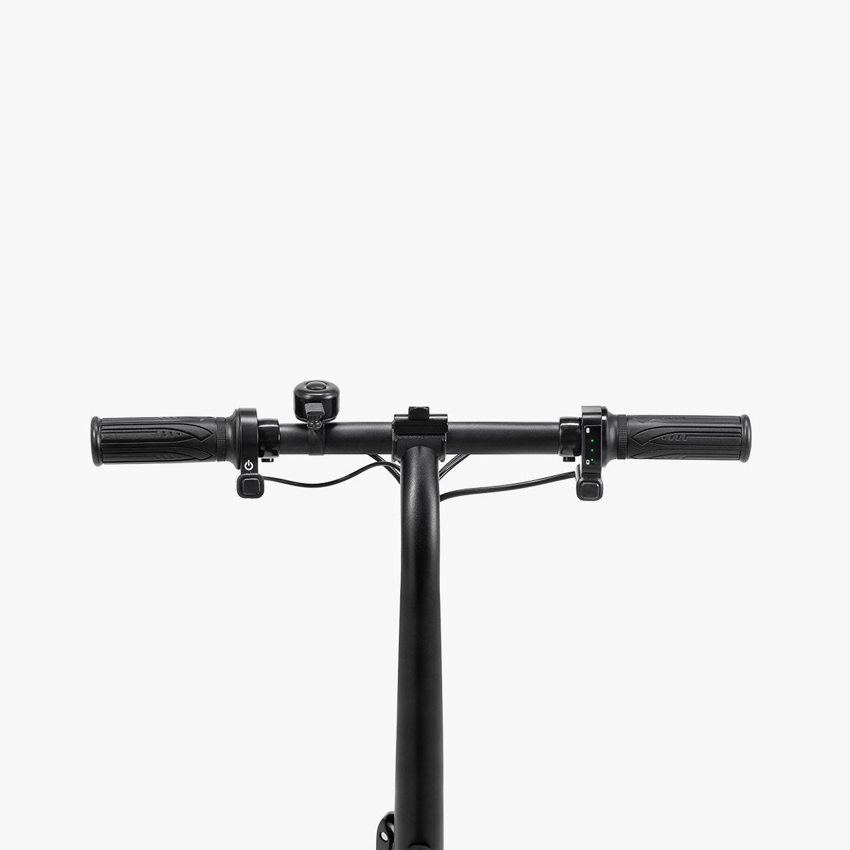 close up of the handle bars