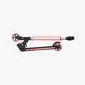 folded light up cosmo kick scooter