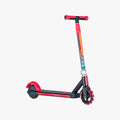 front angled view of the darth vader electric scooter to the right