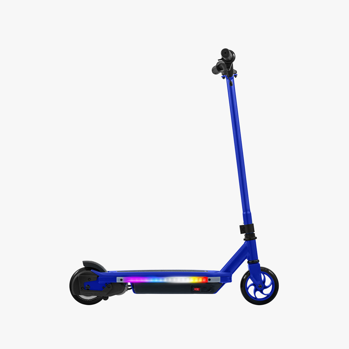 blue echo x electric scooter facing right
