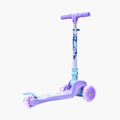 Frozen 3 wheel kick scooter to the right