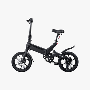 unfolded Haze bike facing left