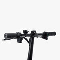 close up of handle bars