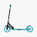 blue hex scooter facing left