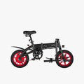 Arro electric bike with the handlebars folded down