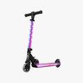 iridescent jupiter kick scooter facing forward on a diagonal