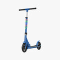 blue jupiter jumbo scooter facing forward on a diagonal