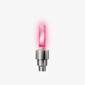 single pink light up valve for bike tires