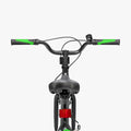 back view of the JLR X bike with the hand bars visible