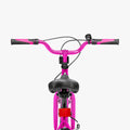 back view of the pink JLR X bike 