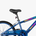 close up of bike seat of navy JLR X