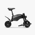 black LX10 with the handlebars folded down