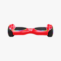 another straight on view of the red Magma hoverboard