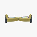 front view of gold mojo hoverboard