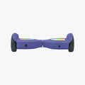 rear view of the purple mojo hoverboard