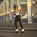 a young person riding on their MotoKicks