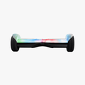 straight on view of black plasma hoverboard
