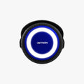 side view of the blue Prism