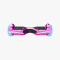 front view of pink rave hoverboard